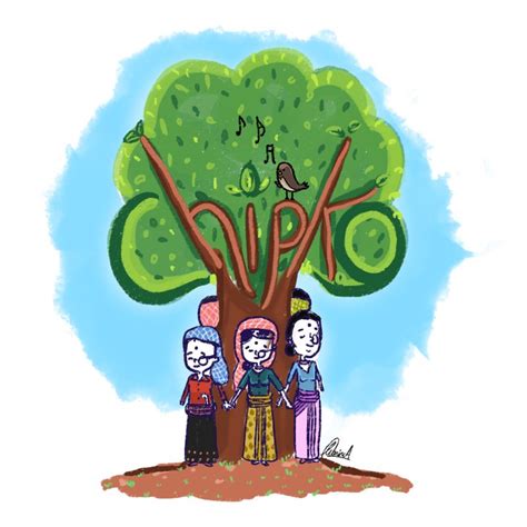 chipko andolan drawing|When Women Lead: Looking Back At The Chipko .